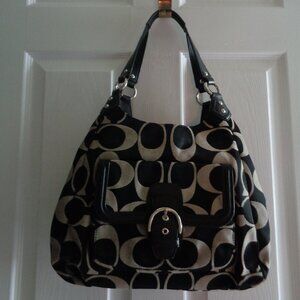 COACH CAMPBELL SHOULDER BAG SIGNATURE